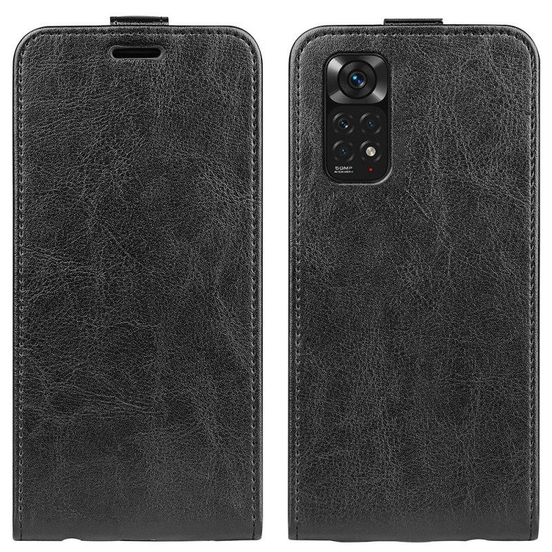 Lederhüllen Für Xiaomi Redmi Note 11 / 11S Flip Case Vertikale Klappe In Lederoptik