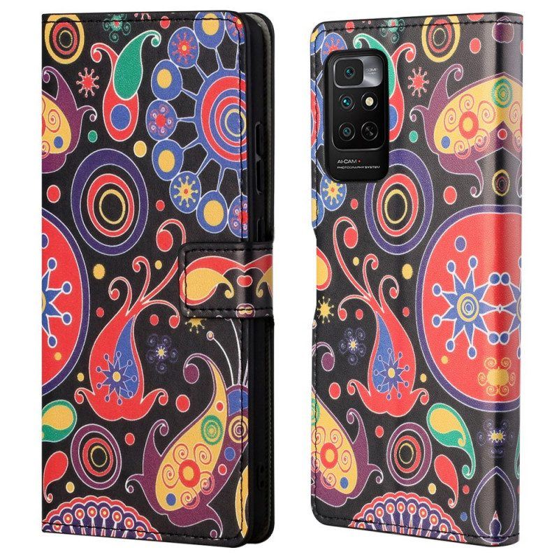 Lederhüllen Für Xiaomi Redmi Note 11 / 11S Galaxy-design