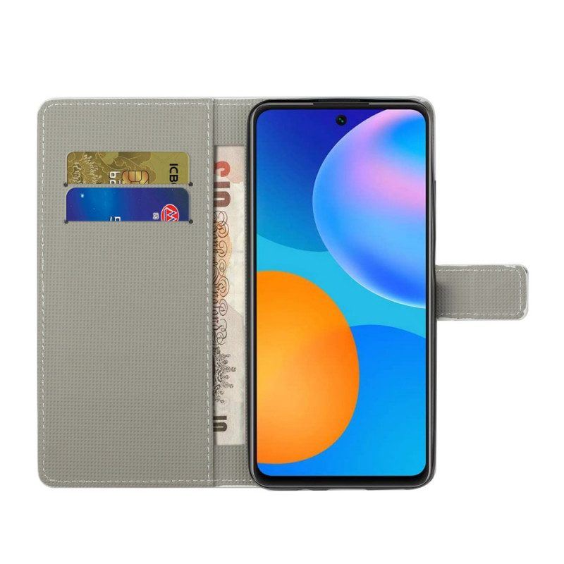 Lederhüllen Für Xiaomi Redmi Note 11 / 11S Galaxy-design