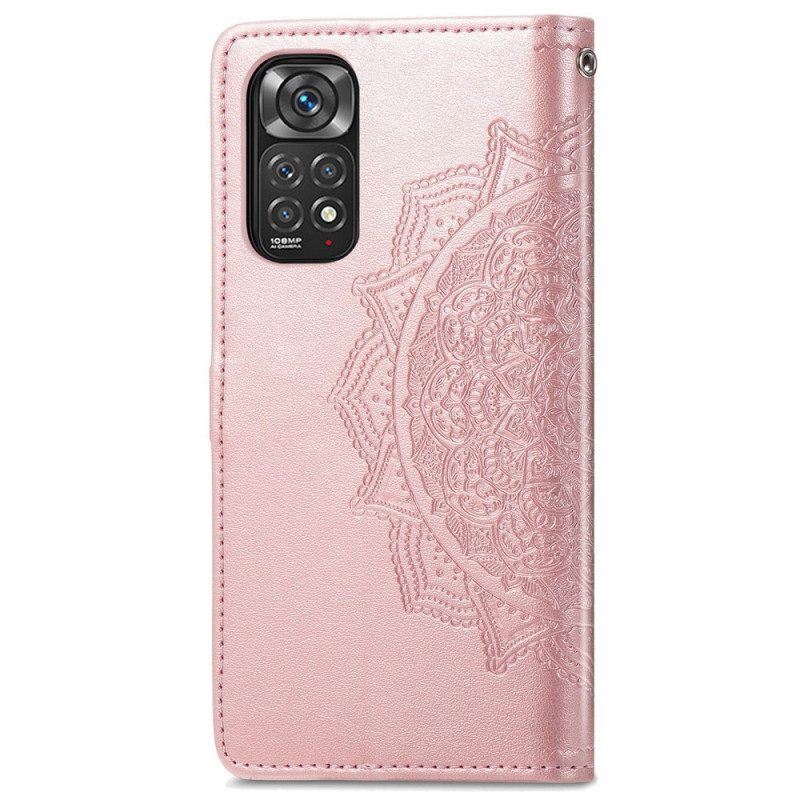 Lederhüllen Für Xiaomi Redmi Note 11 / 11S Mandala-mittelalter