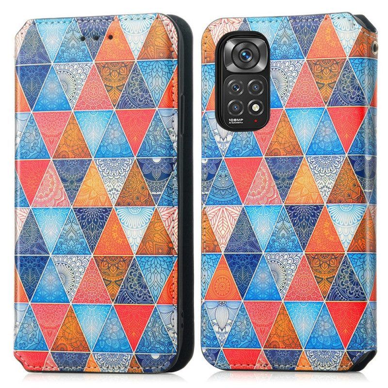 Schutzhülle Für Xiaomi Redmi Note 11 / 11S Flip Case Caseneo Rfid-design