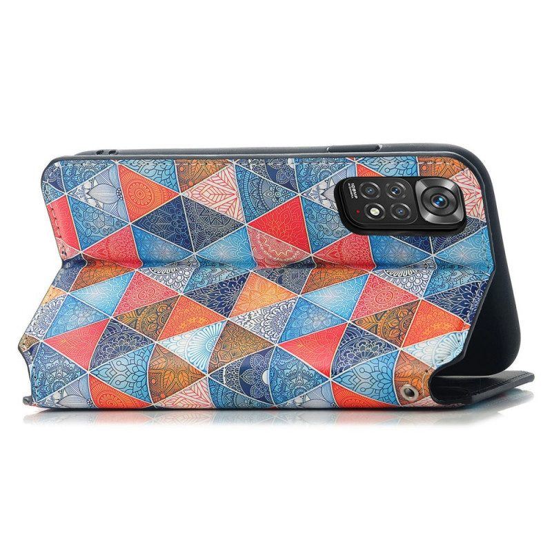 Schutzhülle Für Xiaomi Redmi Note 11 / 11S Flip Case Caseneo Rfid-design