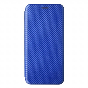 Schutzhülle Für Xiaomi Redmi Note 11 / 11S Flip Case Farbiges Carbon-silikon