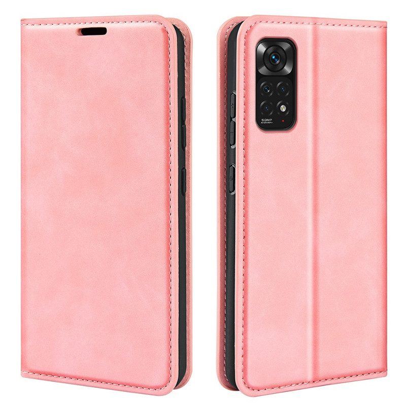 Schutzhülle Für Xiaomi Redmi Note 11 / 11S Flip Case Ledereffekt