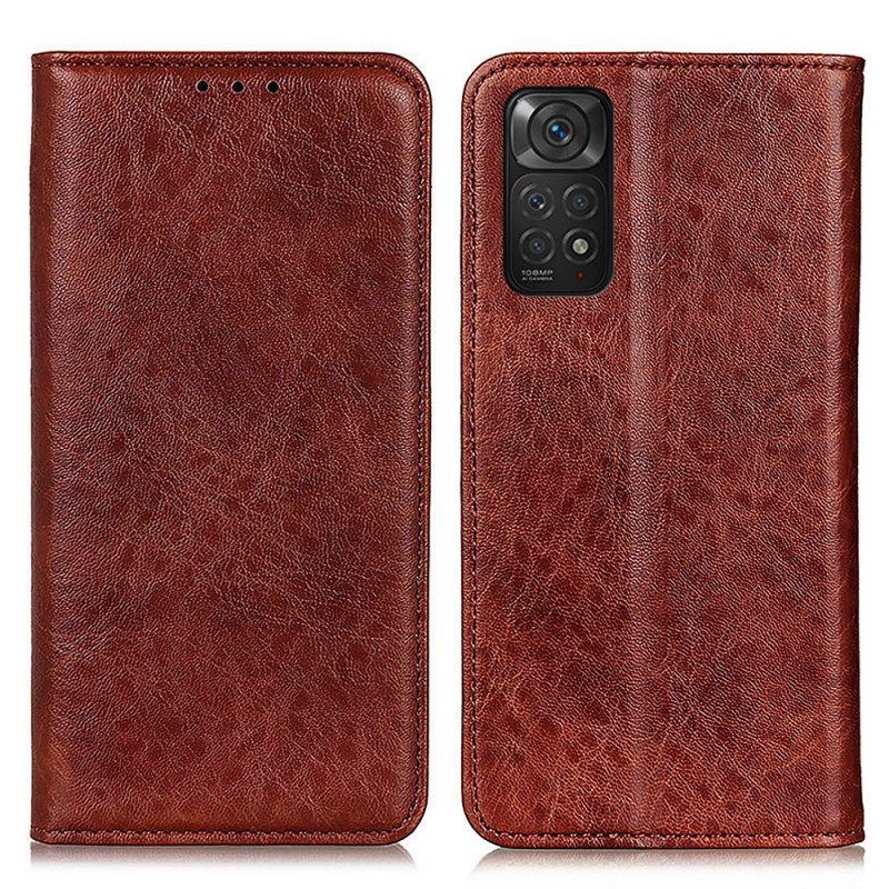 Schutzhülle Für Xiaomi Redmi Note 11 / 11S Flip Case Lederstruktur