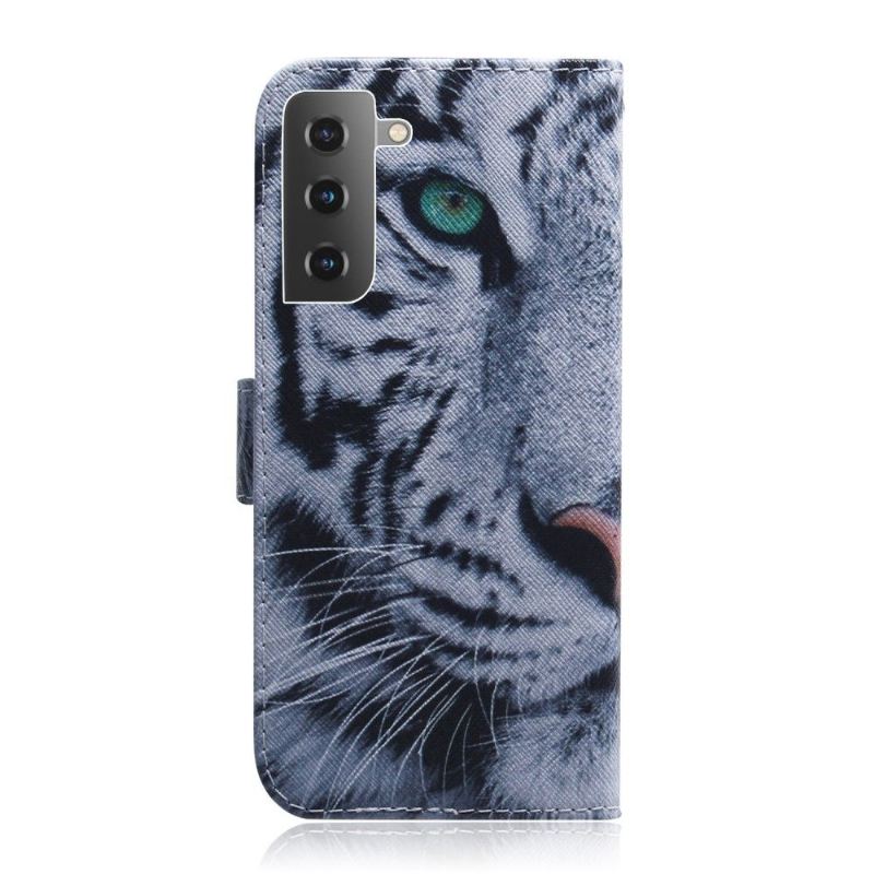 Case Für Samsung Galaxy S22 Plus 5G Unterstützungsfunktion Für Tigermuster