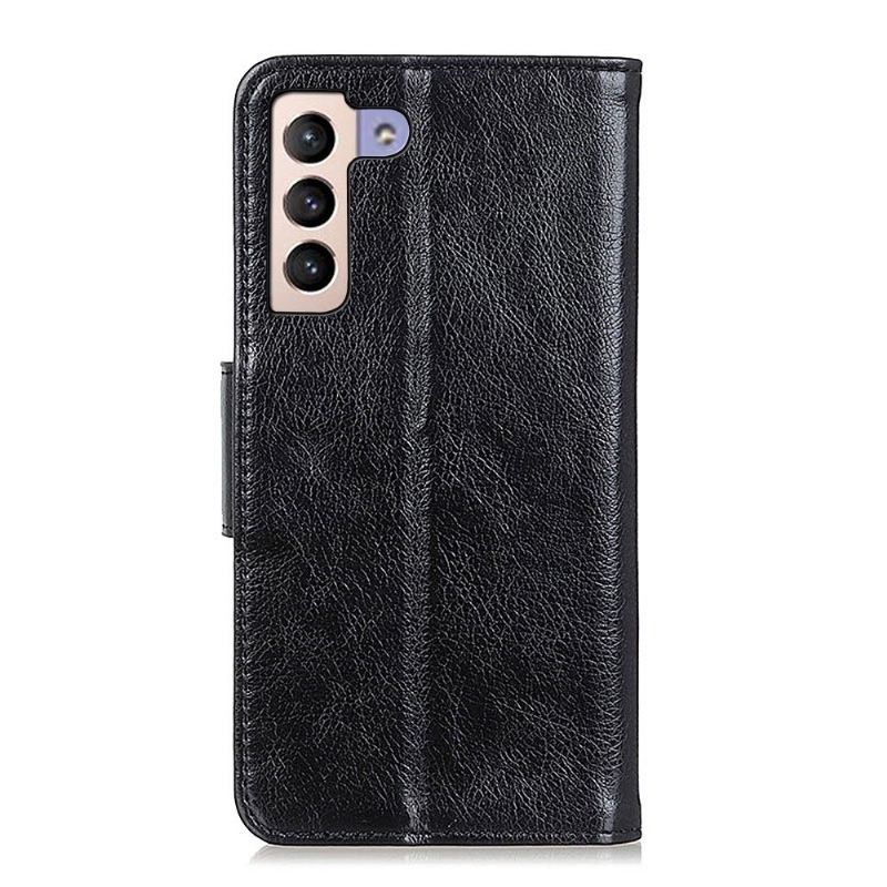 Flip Case Für Samsung Galaxy S22 Plus 5G Stil Aus Gealtertem Leder