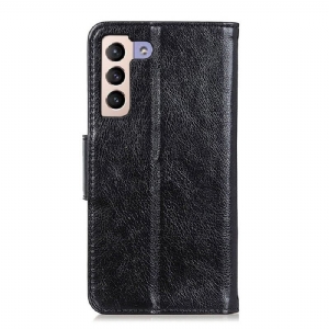 Flip Case Für Samsung Galaxy S22 Plus 5G Stil Aus Gealtertem Leder