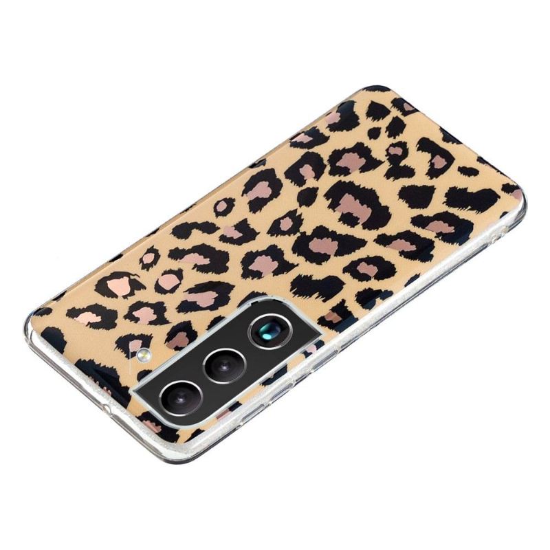 Hülle Für Samsung Galaxy S22 Plus 5G Silikon-leopard