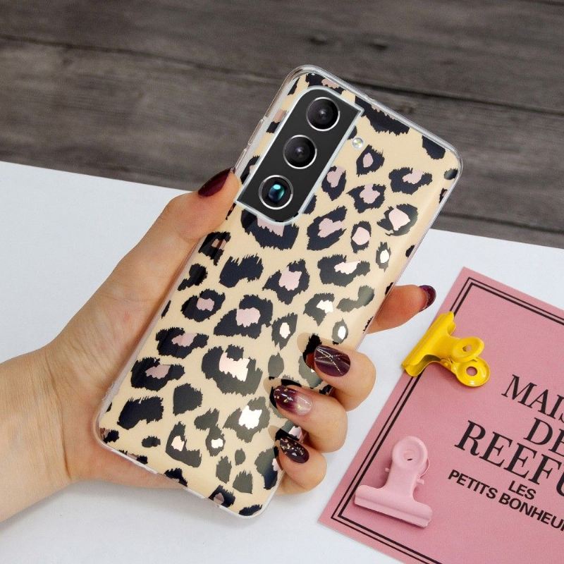 Hülle Für Samsung Galaxy S22 Plus 5G Silikon-leopard