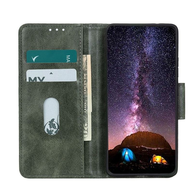 Lederhüllen Für Samsung Galaxy S22 Plus 5G Flip Case Stützfunktion Aus Kunstleder