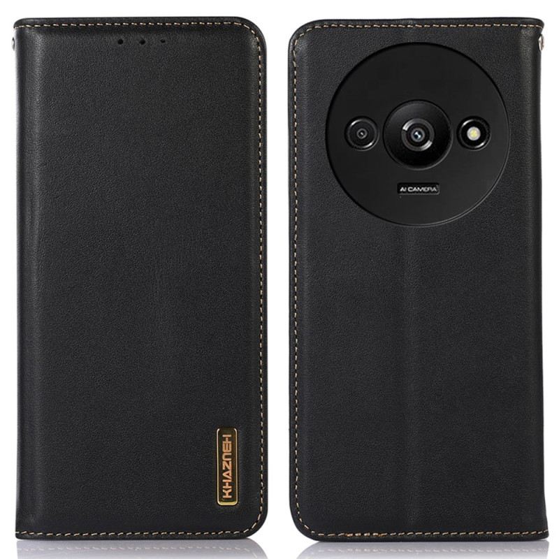 Flip Case Poco C61 Khazneh Nappaleder