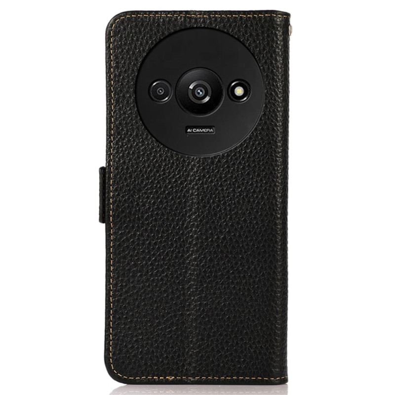 Flip Case Poco C61 Rfid-schutz Khazneh