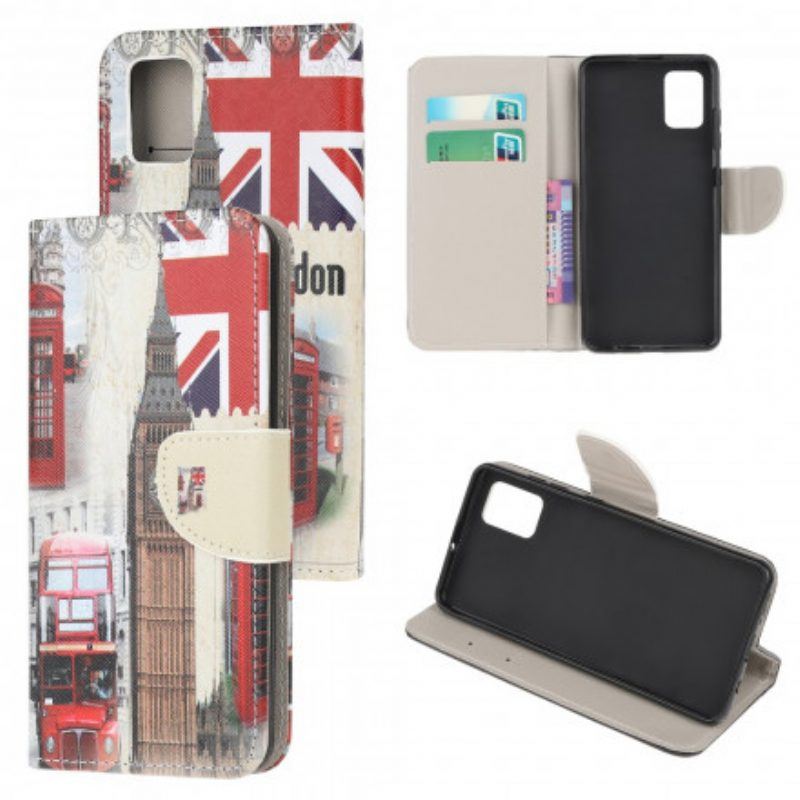 Flip Case Für Moto G100 Londoner Leben