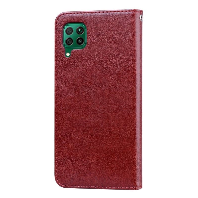 Flip Case Für Huawei P40 Lite E Rose Geprägt