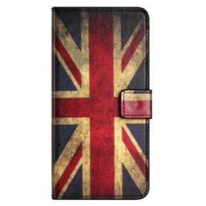 Flip Case Für Xiaomi Redmi Note 12 4G Englische Flagge