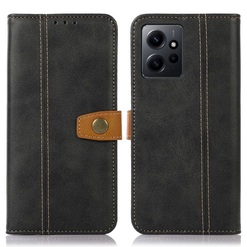 Flip Case Für Xiaomi Redmi Note 12 4G Gurtband