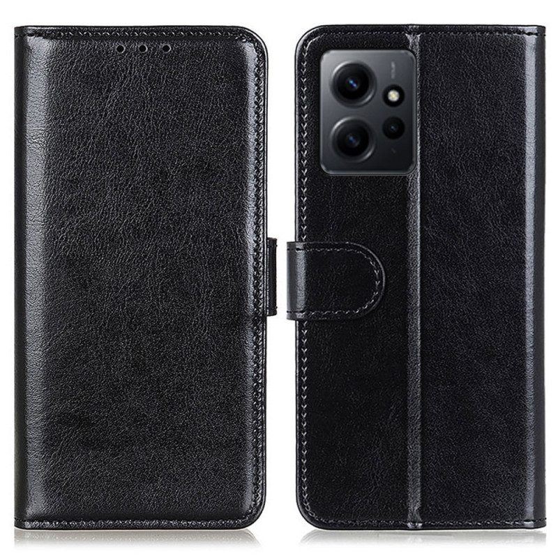 Flip Case Für Xiaomi Redmi Note 12 4G Kunstleder