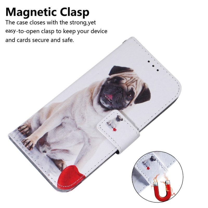 Flip Case Für Xiaomi Redmi Note 12 4G Mops