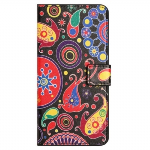 Flip Case Für Xiaomi Redmi Note 12 4G Paisley