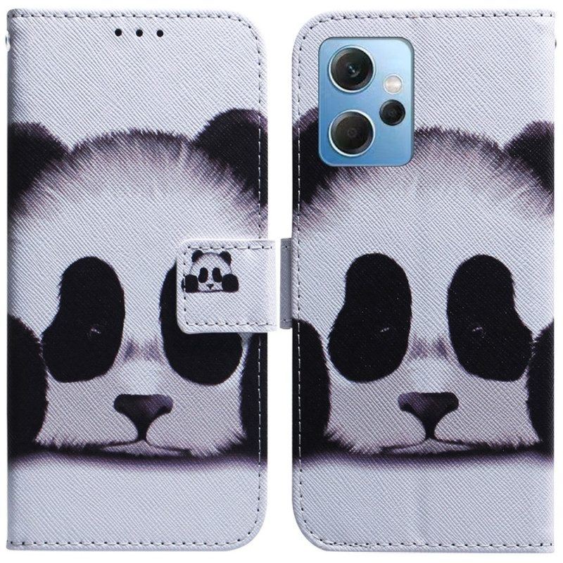 Flip Case Für Xiaomi Redmi Note 12 4G Panda