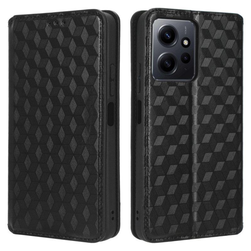 Schutzhülle Für Xiaomi Redmi Note 12 4G Flip Case 3d-muster