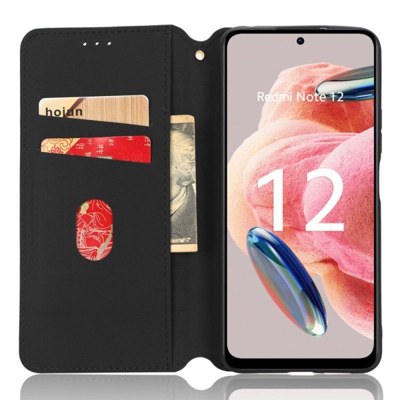 Schutzhülle Für Xiaomi Redmi Note 12 4G Flip Case 3d-muster