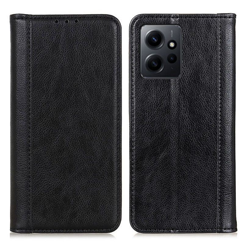 Schutzhülle Für Xiaomi Redmi Note 12 4G Flip Case Vintage Spaltleder