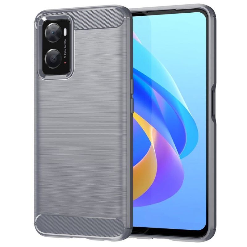 Handyhülle Für Realme 9i Silikon Gebürsteter Effekt