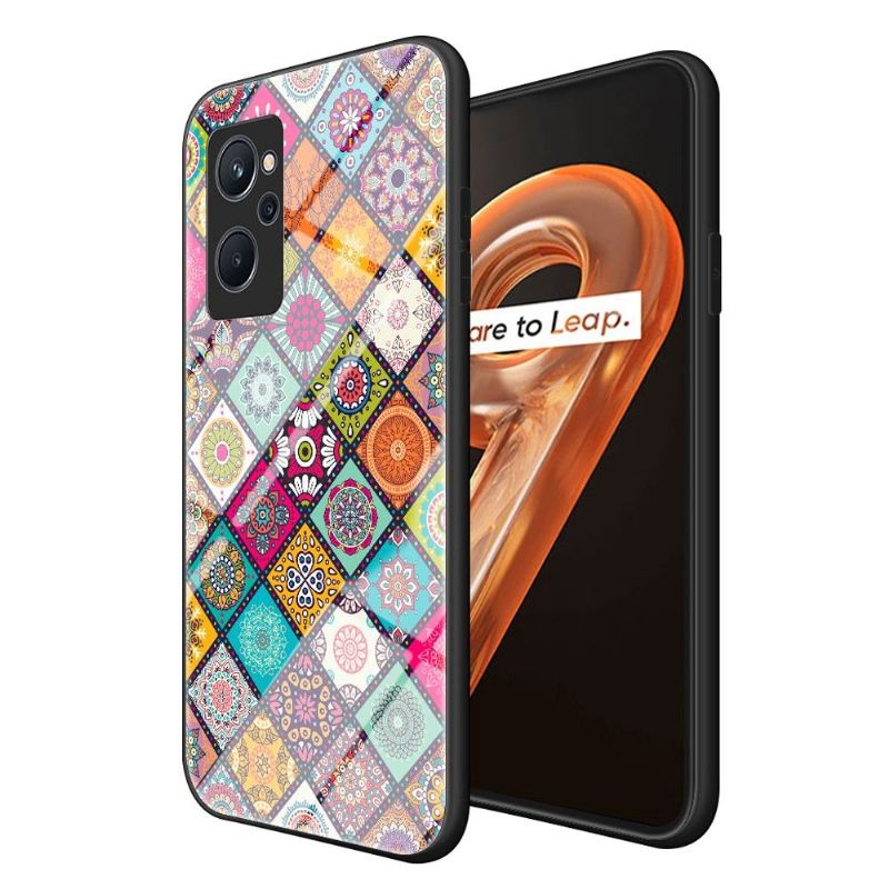 Hülle Für Realme 9i Mandala-kaleidoskop Mit Ständer