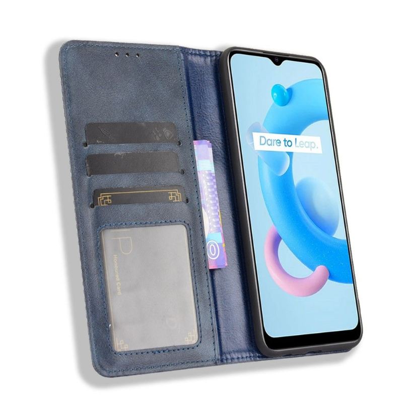 Case Für Realme C11 2021 Leder Im Cirénius-stil