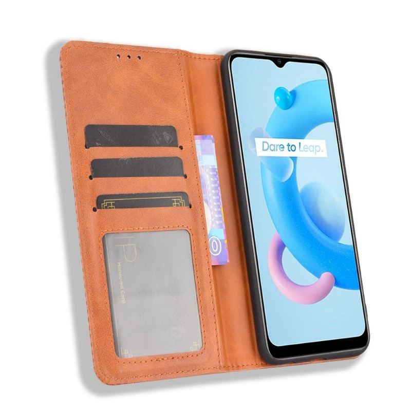 Case Für Realme C11 2021 Leder Im Cirénius-stil