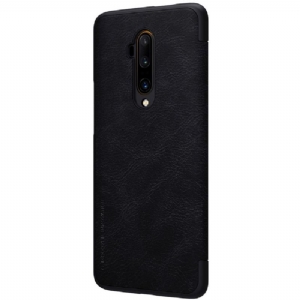 Flip Case Für OnePlus 7T Pro Nillkin Qin Kunstleder