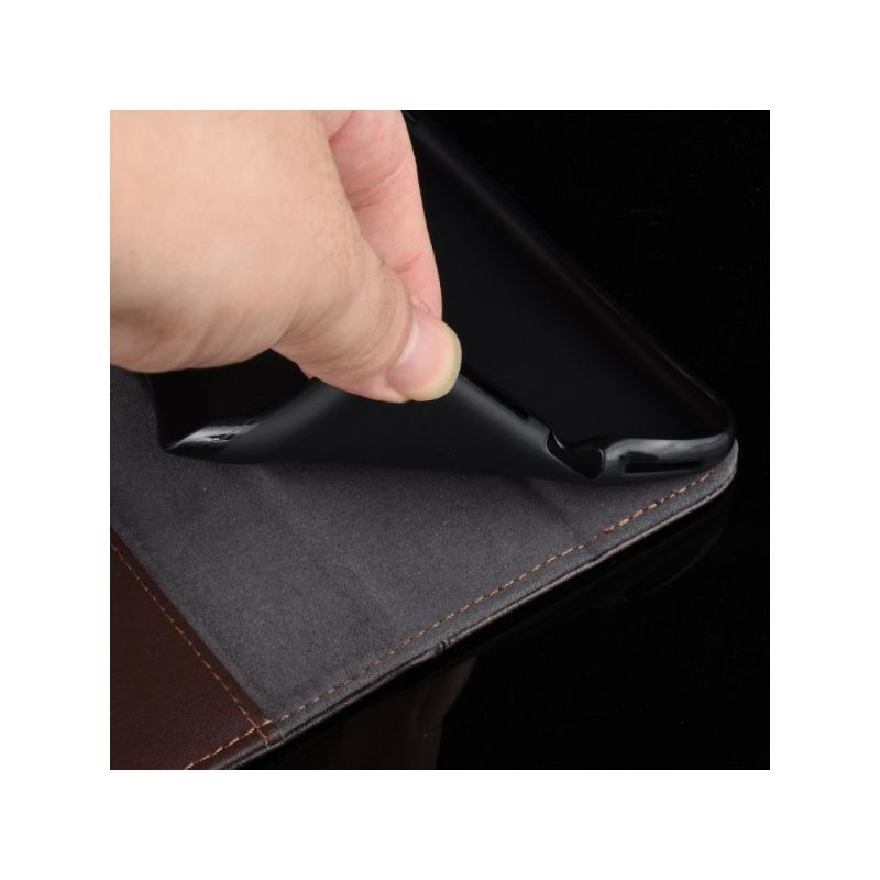 Flip Case Für OnePlus 7T Pro Premium-leder