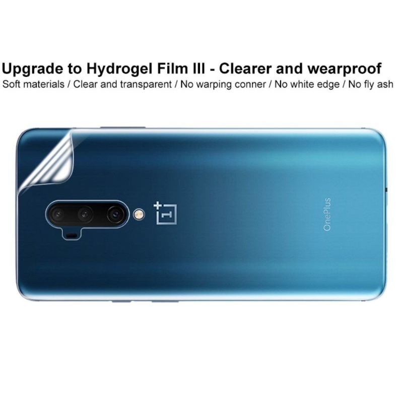 Oneplus 7T Pro - 2 Hydrogel-Schutzfolien Auf Der Rückseite