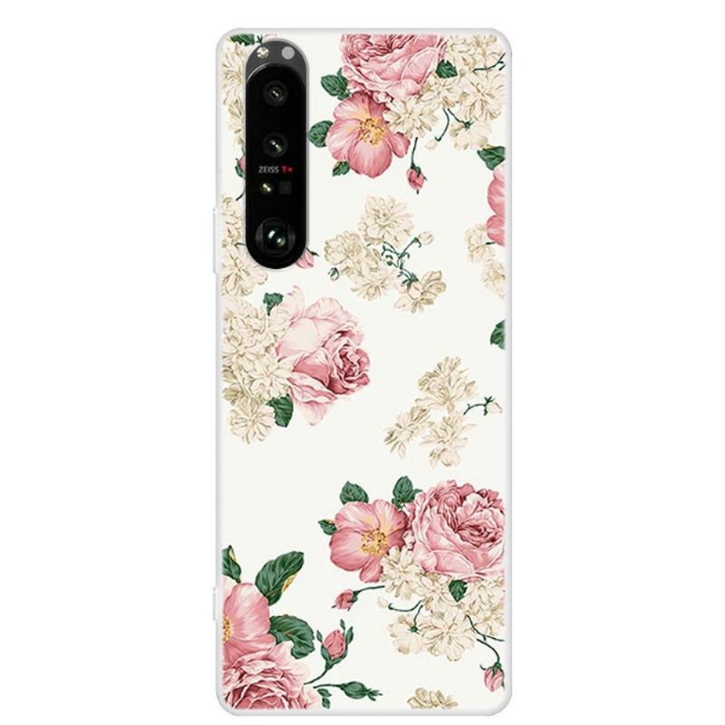 Handyhülle Für Sony Xperia 1 III Blumen