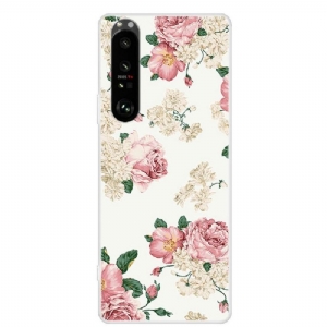 Handyhülle Für Sony Xperia 1 III Blumen