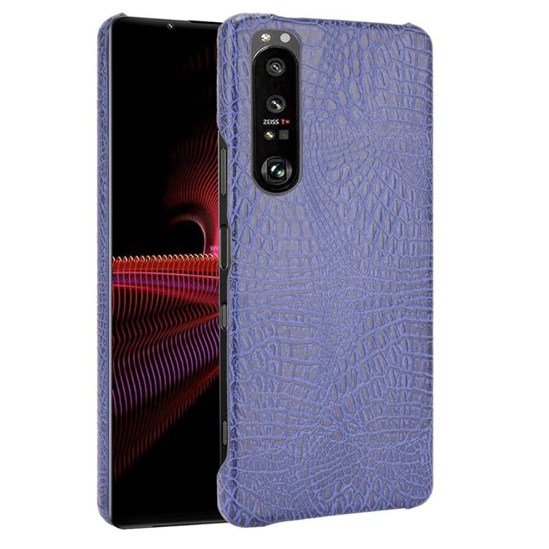 Handyhülle Für Sony Xperia 1 III Croc Skin-effekt