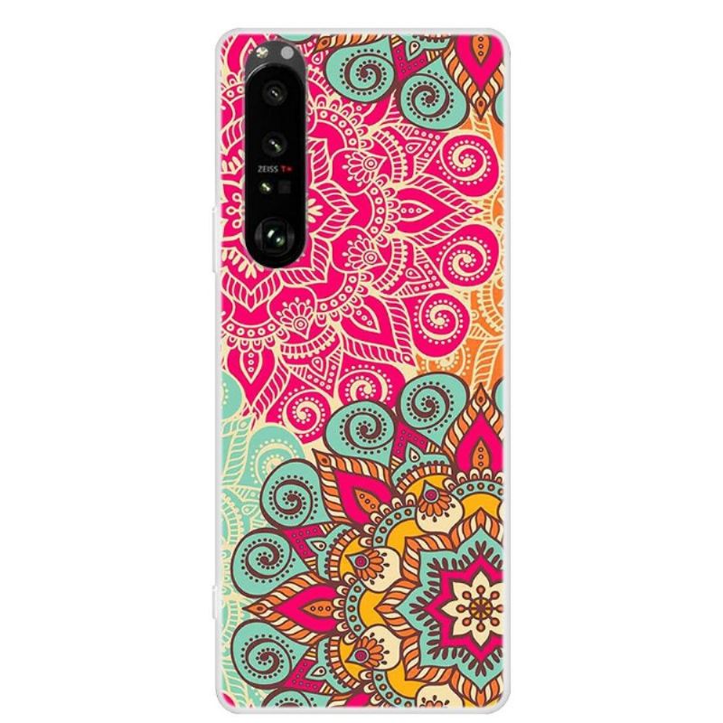 Hülle Für Sony Xperia 1 III Farbige Mandalas