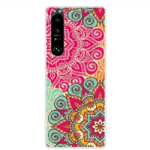 Hülle Für Sony Xperia 1 III Farbige Mandalas