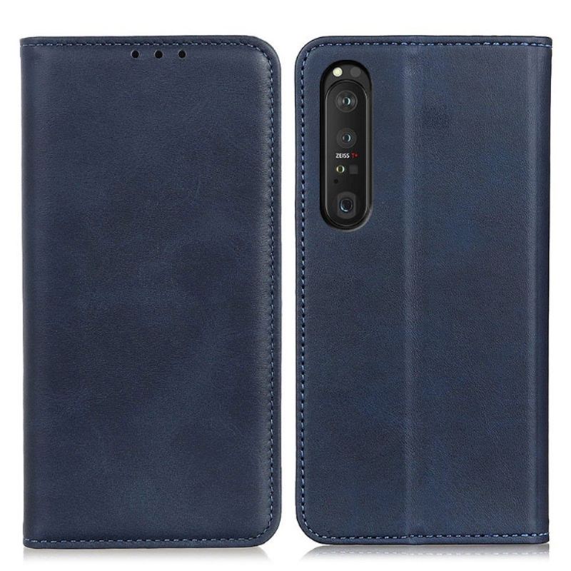 Lederhüllen Für Sony Xperia 1 III Flip Case Simone Gealtert