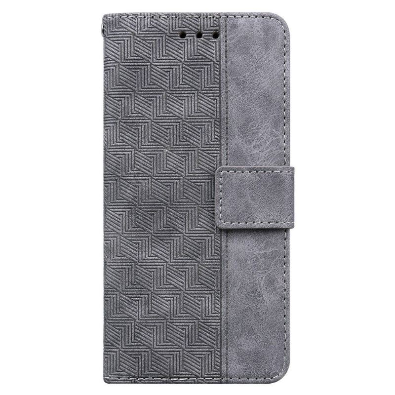 Case Für Poco X4 Pro 5G Flip Case Folio-streifen Aus Kunstleder