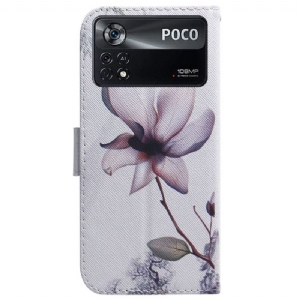 Case Für Poco X4 Pro 5G Wilde Blume