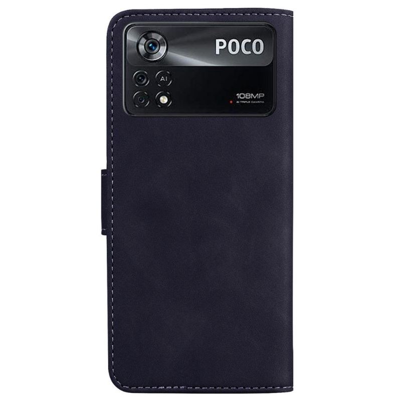 Flip Case Für Poco X4 Pro 5G Romane Soft-touch