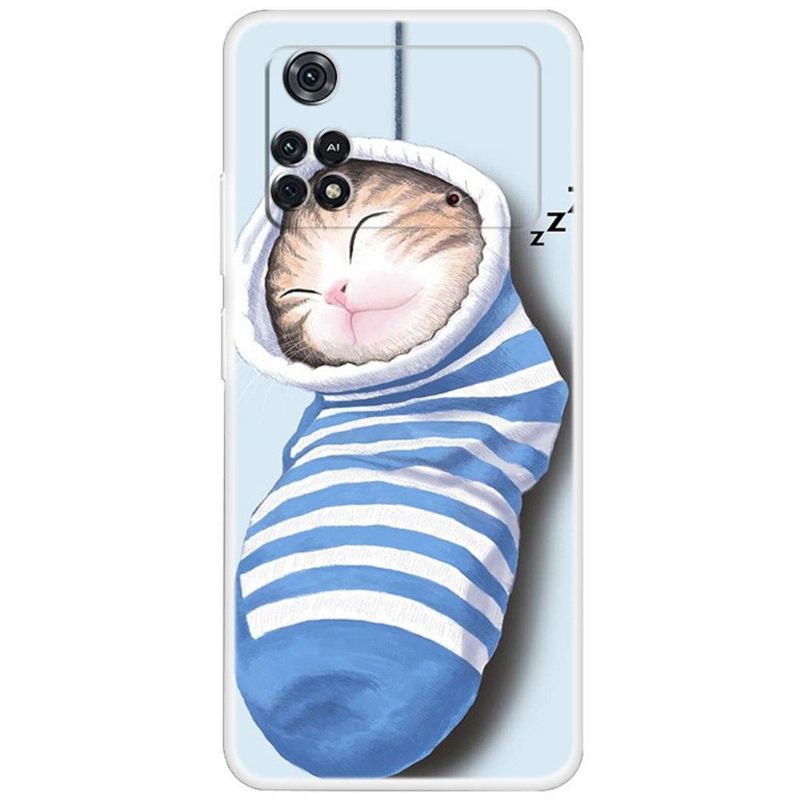 Handyhülle Für Poco X4 Pro 5G Babykatze