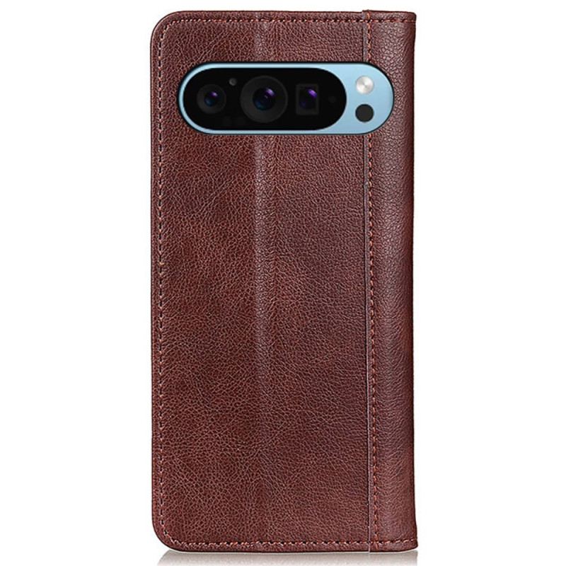 Flip Case Google Pixel 9 Spaltleder