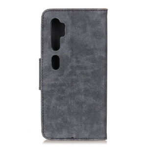 Case Für Xiaomi Mi Note 10 / 10 Pro Anti-Sturz Edouard In Vintage-kunstleder