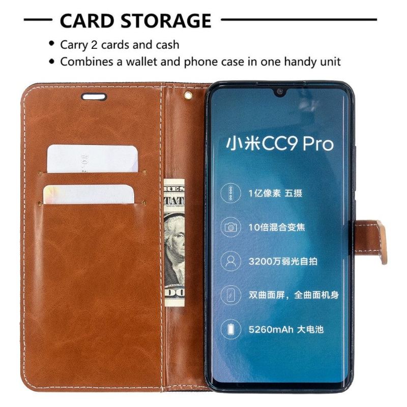 Case Für Xiaomi Mi Note 10 / 10 Pro Schutzhülle Flip Case Stoffbezug