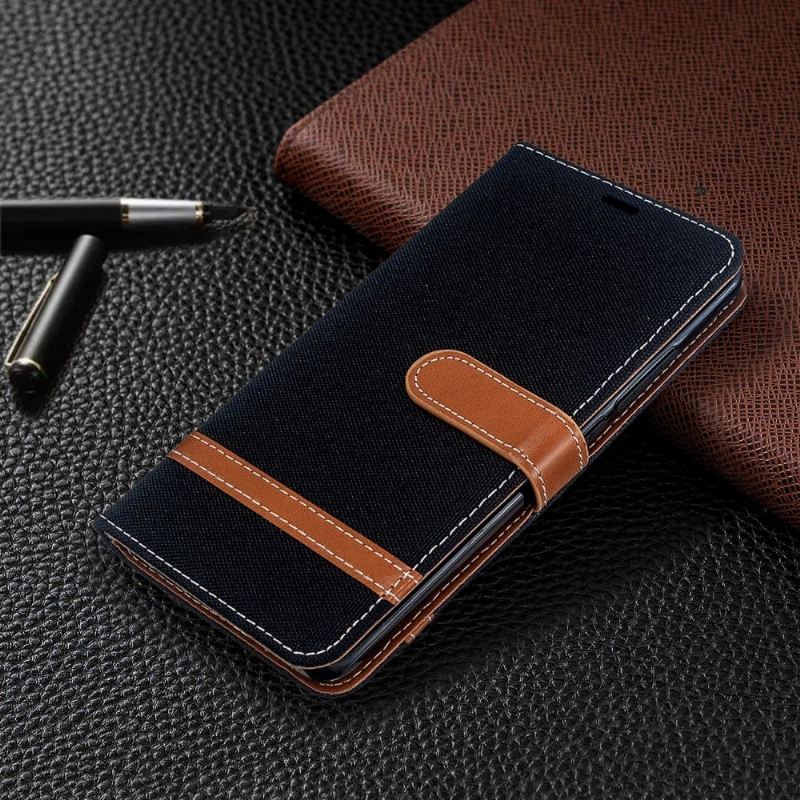 Case Für Xiaomi Mi Note 10 / 10 Pro Schutzhülle Flip Case Stoffbezug