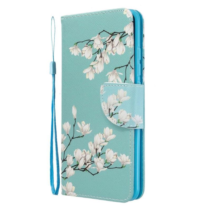 Case Für Xiaomi Mi Note 10 / 10 Pro Schutzhülle Weiße Blumen